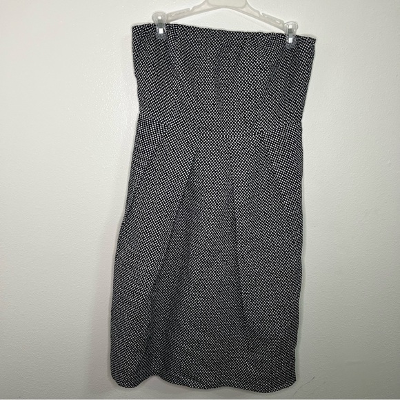 J. Crew Dresses & Skirts - Jcrew strapless polka dot dress